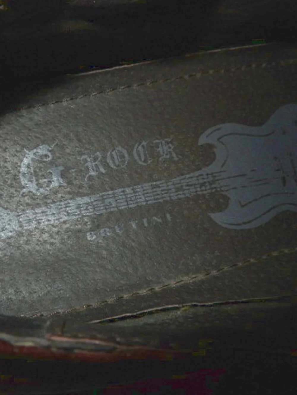 Vtg 90s Y2K Giorgio Brutini G-Rock Loafer Shoes 11 Gangster Beatle Rockabilly